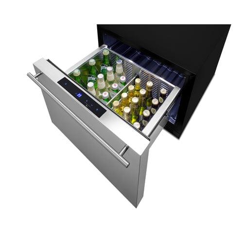 Summit Refrigerators Summit Commercial 21.5" Wide Built-In Drawer Refrigerator FF1DSS