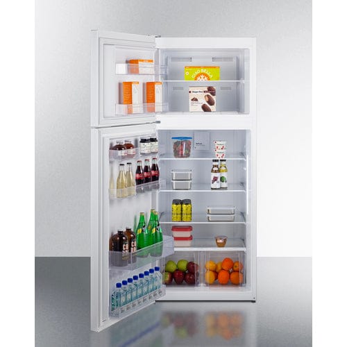 Summit Refrigerators Summit CTR151WLHD | 28" Wide Top-Mount Refrigerator-Freezer