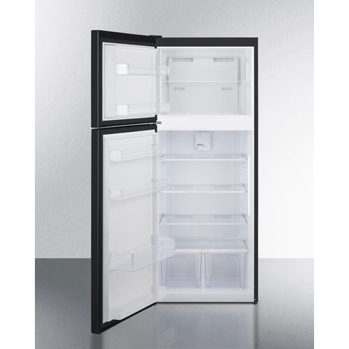Summit Refrigerators Summit CTR152BLHD | 28" Wide Top-Mount Refrigerator-Freezer