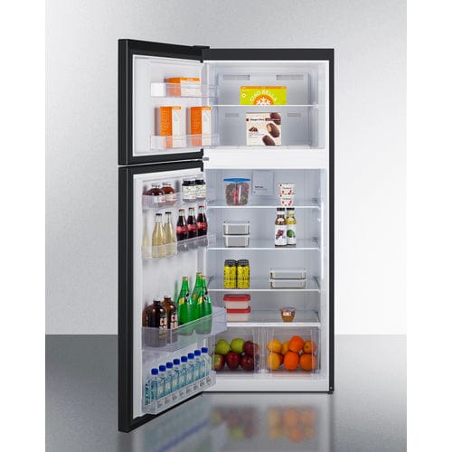 Summit Refrigerators Summit CTR152BLHD | 28" Wide Top-Mount Refrigerator-Freezer