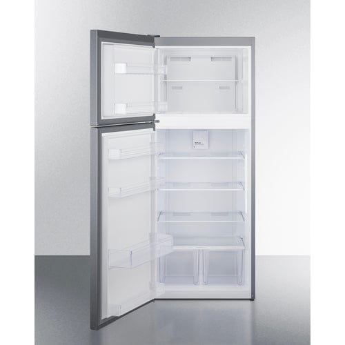Summit Refrigerators Summit CTR15SSLHD | 28" Wide Top-Mount Refrigerator-Freezer
