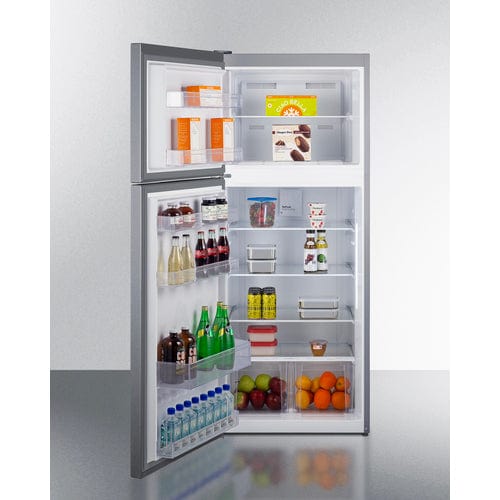 Summit Refrigerators Summit CTR15SSLHD | 28" Wide Top-Mount Refrigerator-Freezer