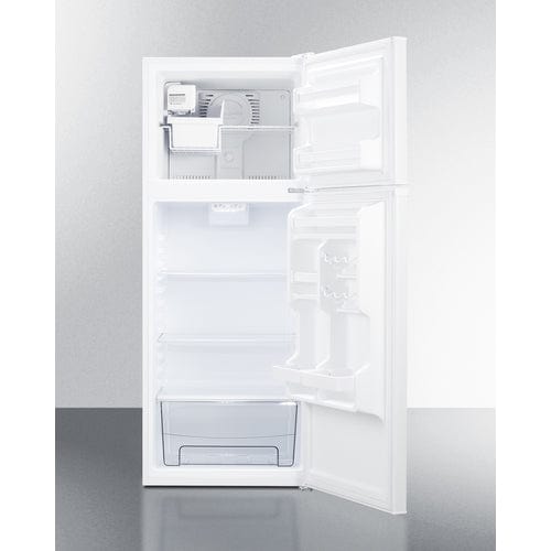 Summit Refrigerators Summit FF1091WIM | 24" Wide Top Mount Refrigerator-Freezer With Icemaker