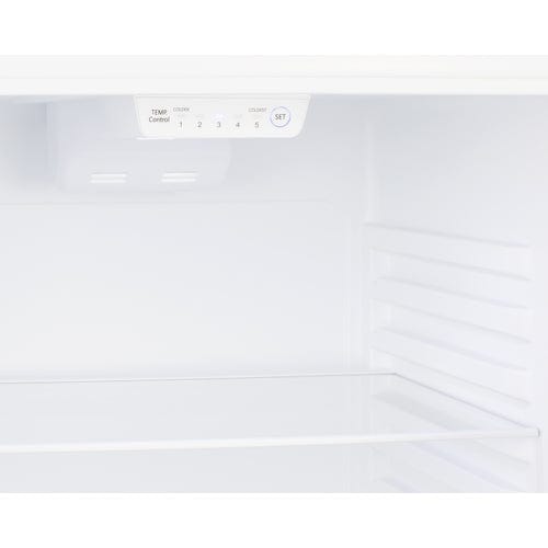 Summit Refrigerators Summit FF1091WIM | 24" Wide Top Mount Refrigerator-Freezer With Icemaker