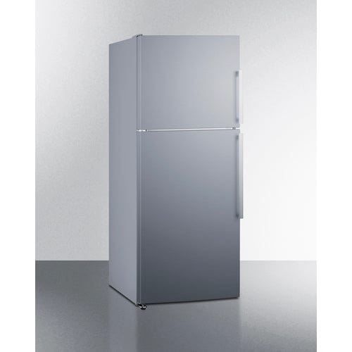 Summit Refrigerators Summit FF1513SSLHD | 28" Wide Top Mount Refrigerator-Freezer