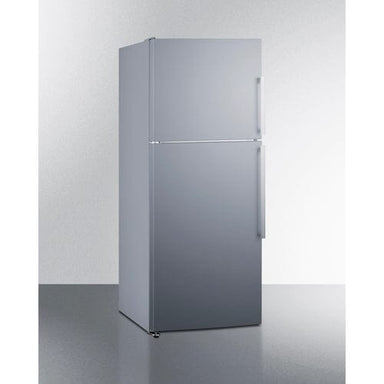 Summit Refrigerators Summit FF1514SSIMLHD | 28" Wide Top Mount Refrigerator-Freezer With Icemaker