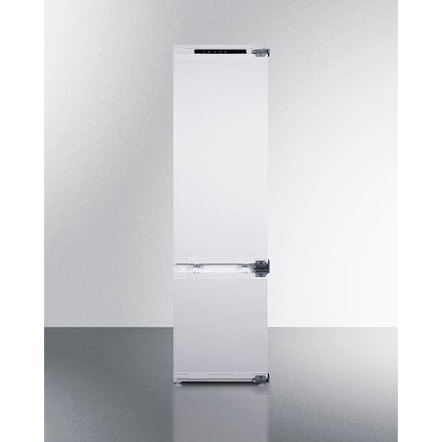 Summit Refrigerators Summit FFBF11NT | 24" Wide Fully Integrated Bottom Mount Refrigerator-Freezer