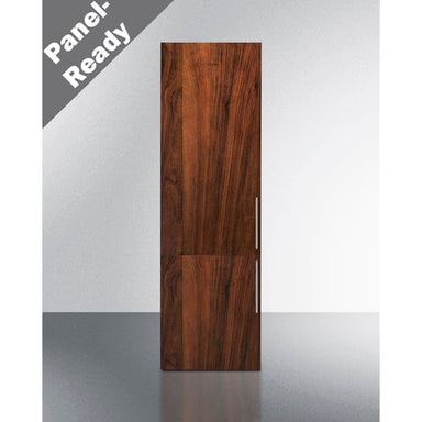 Summit Refrigerators Summit FFBF11NTLHD | 24" Wide Fully Integrated Bottom Mount Refrigerator-Freezer