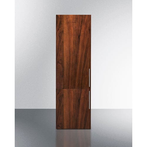 Summit Refrigerators Summit FFBF11NTLHD | 24" Wide Fully Integrated Bottom Mount Refrigerator-Freezer