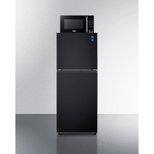 Summit Prefabricated Kitchens & Kitchenettes Summit Microwave/Refrigerator-Freezer Combination with Allocator MRF1087BA