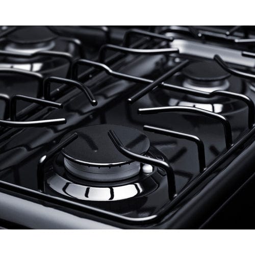 Summit Natural Gas Range/Stove Summit RG201B | 20" Wide Gas Range