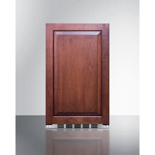Summit Refrigerators Summit Shallow Depth Built-In All-Refrigerator (Panel Not Included) FF195CSSIF
