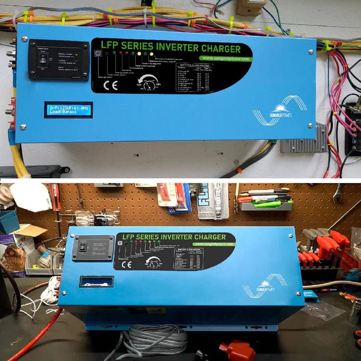 Sungold Power Solar Charge Controllers and Inverters 3000W DC 12V Pure Sine Wave Inverter With Charger - Free Shipping!