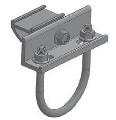 Tamarack Solar Tamarack Solar 88955 2-inch rail Pipe Mount