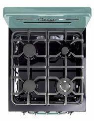Unique Natural Gas Range/Stove Classic Retro by Unique 24” Convection Gas Range (Electronic Ignition) UGP-24CR T (Turquoise)