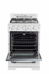 Unique Natural Gas Range/Stove Classic Retro by Unique 24” Convection Gas Range (Electronic Ignition) UGP-24CR W (White)