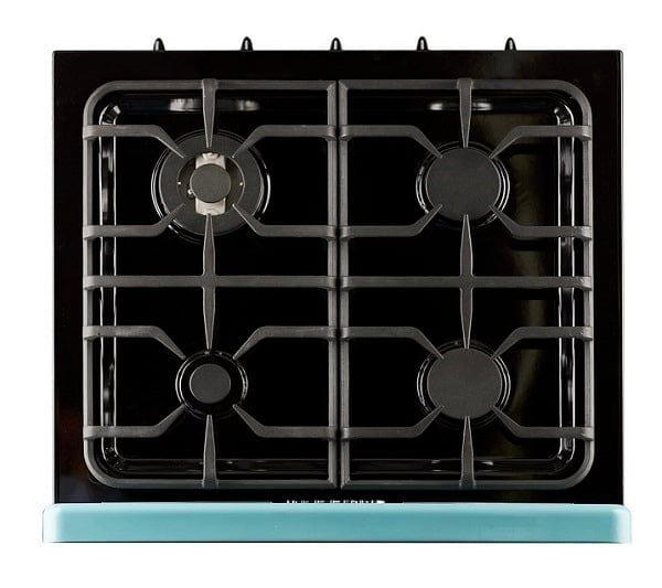 Unique Natural Gas Range/Stove Classic Retro Unique 30" Convection Gas Range (Electronic Ignition) in Turquoise UGP-30CR T