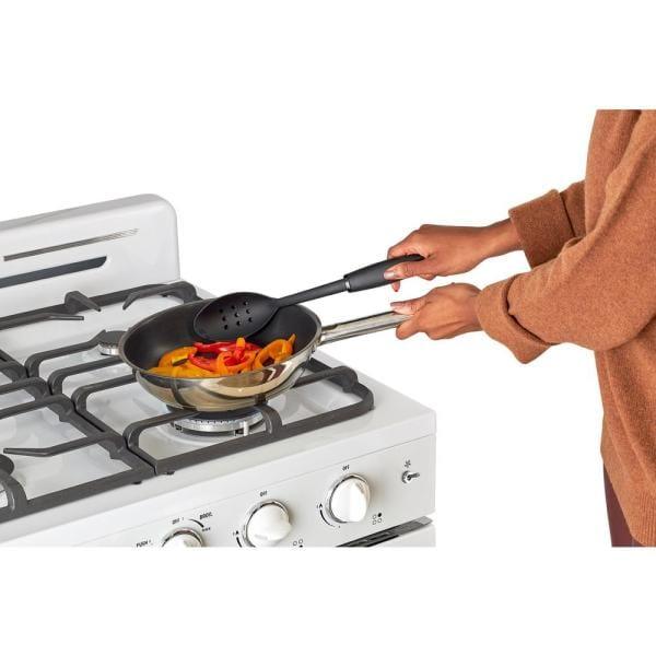 Unique Natural Gas Range/Stove Classic Retro Unique 30" Convection Gas Range (Electronic Ignition) in White UGP-30CR W