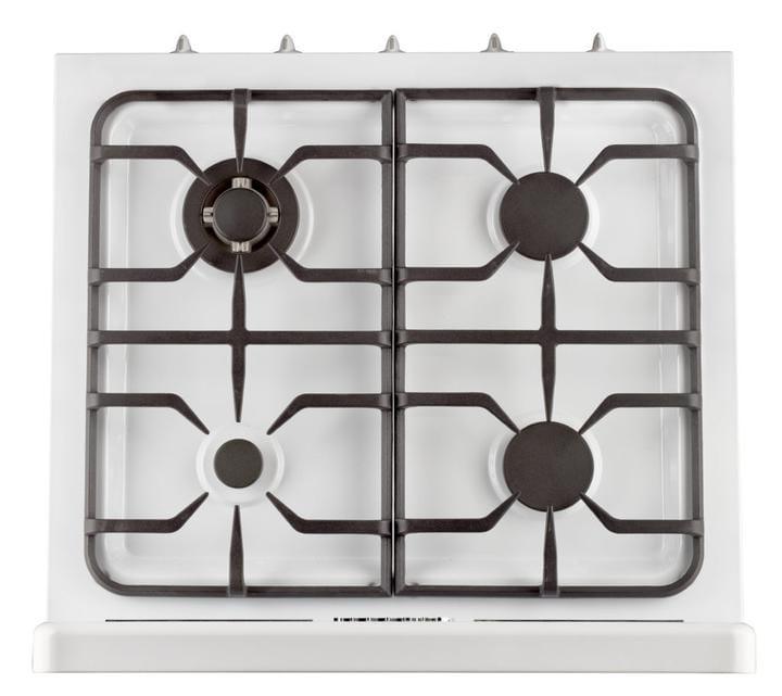 Unique Natural Gas Range/Stove Classic Retro Unique 30" Convection Gas Range (Electronic Ignition) in White UGP-30CR W