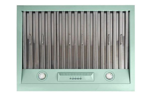 Unique Range Hoods Classic Retro Unique 30" Range Hood in Mint Green UGP-30CR RH LG