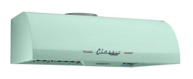 Unique Range Hoods Classic Retro Unique 30" Range Hood in Mint Green UGP-30CR RH LG