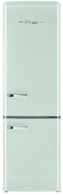 Unique Solar Appliances Unique 10.3 cu/ft DC Solar Retro-Style Refrigerator (Bottom Freezer) Light Green UGP-275L LG