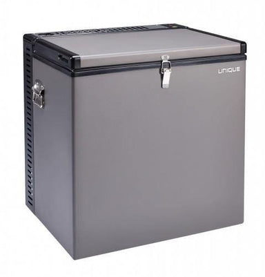 Unique Propane Freezer Unique 2.2 cu/ft Capacity Three Way Propane Freezer (Propane/12V/110V) CSA Approved, Portable UGP-2 SM (Grey)