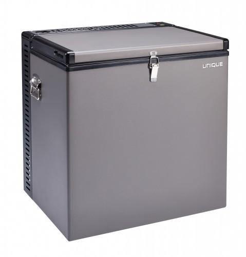 Unique Propane Freezer Unique 2.2 cu/ft Capacity Three Way Propane Freezer (Propane/12V/110V) CSA Approved, Portable UGP-2 SM (Grey)