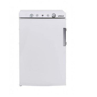 Unique Propane Refrigerator Unique 3.4 cu/ft 3 Way Portable Propane Refrigerator (LP/110V/12V) CSA Approved, UGP-3 SM W (White)