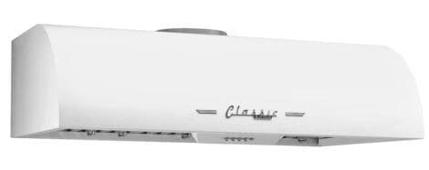 Unique Range Hoods Unique 36' Classic Retro Marshmallow White Range Hood UGP-36CR RH W