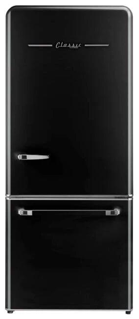 Unique Refrigerator-Freezer Unique 510Litre Midnight Black Bottom Mount Refrigerator UGP-510L B AC