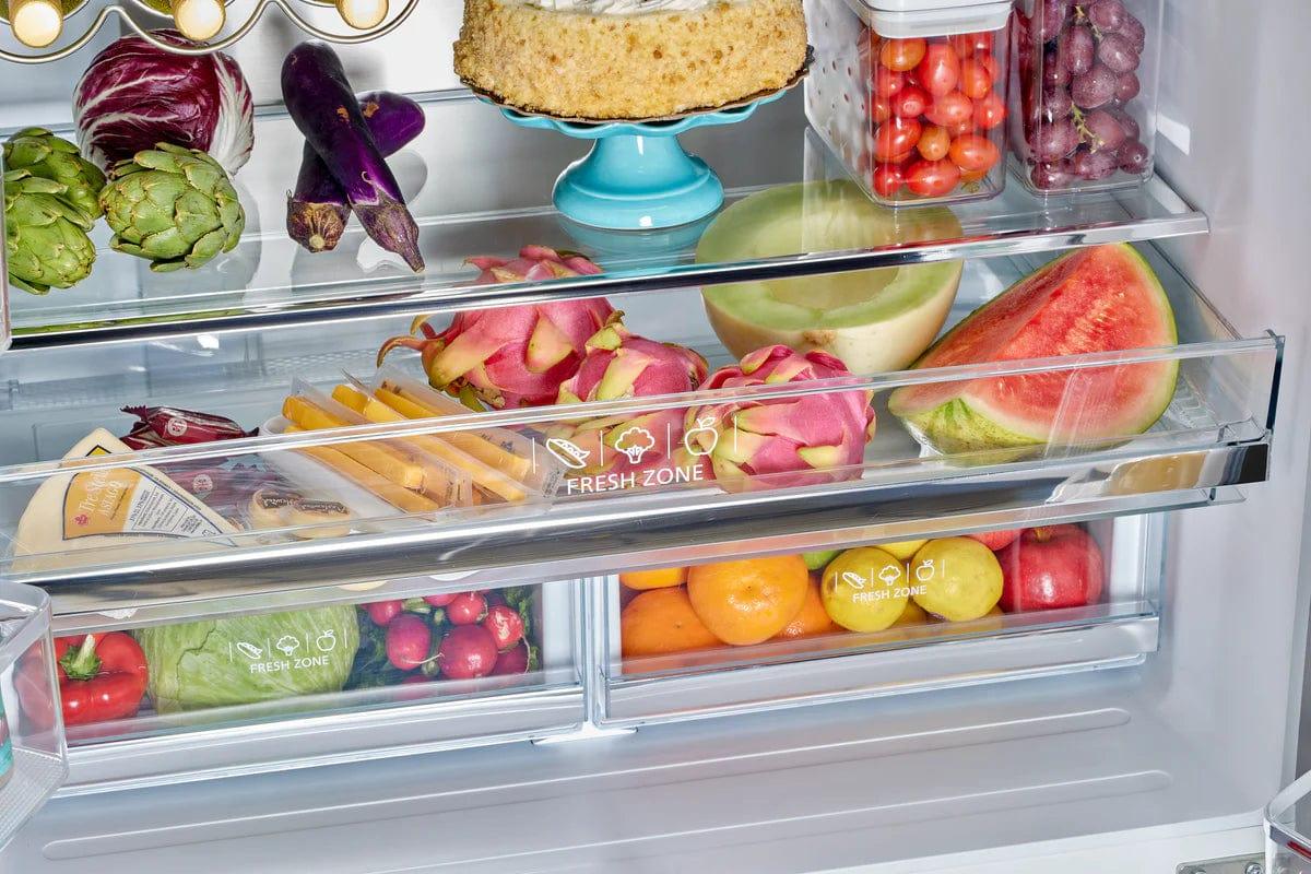 Unique Refrigerator-Freezer Unique 595Litre Midnight Black French Door Refrigerator UGP-595L B AC