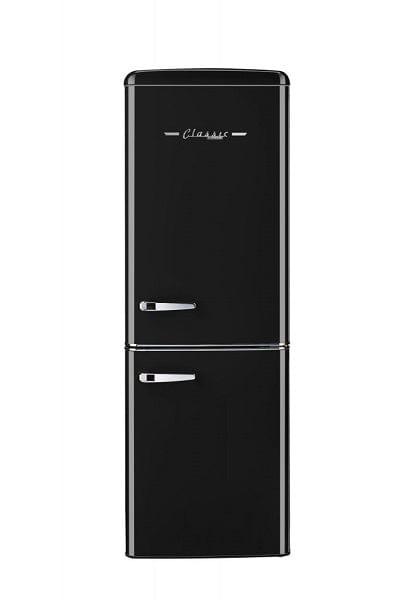 Unique Unique Appliances Unique 7 cu/ft Retro Bottom Mount Refrigerator UGP-215L B AC (Black)