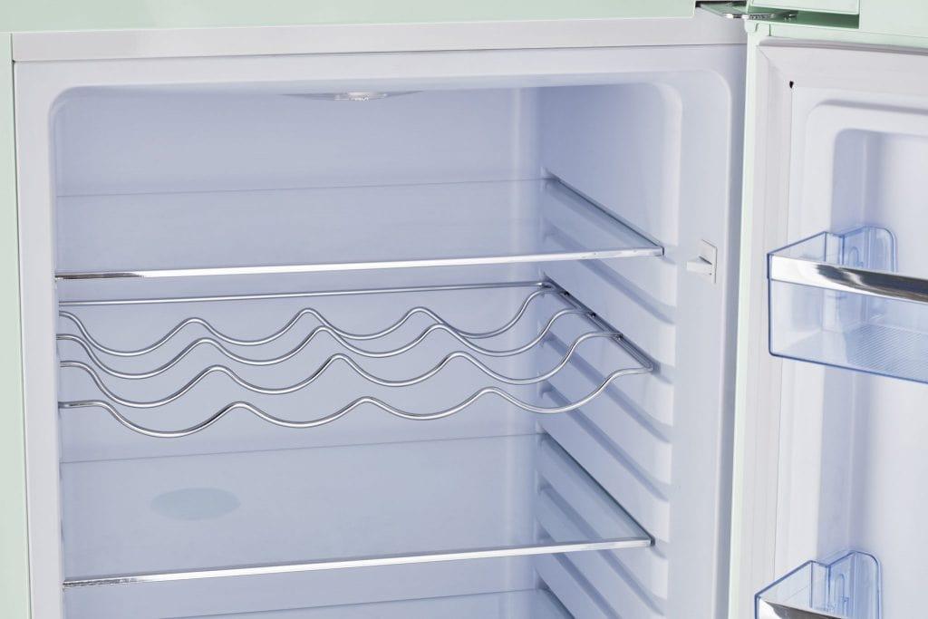 Unique Unique Appliances Unique 7 cu/ft Retro Bottom Mount Refrigerator UGP-215L LG AC  (Light Green)
