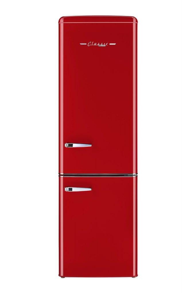 Unique Unique Appliances Unique 9 cu/ft Bottom Mount Retro Refrigerator UGP-275L R AC (Red)