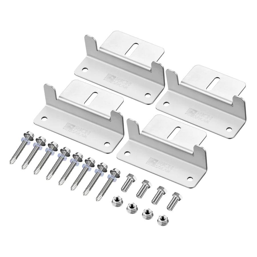 Small Solar Panel Mounting Parts