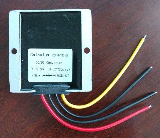 BDS Parts and Accessories Step-Down (Buck) Converter - Reduce 48v Down to 24v from a Solar Battery Bank to Run DC Refrigerators and Freezers - Free Shipping