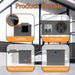 Ben's Deals 50 Amp Rv Outlet Box with Breaker