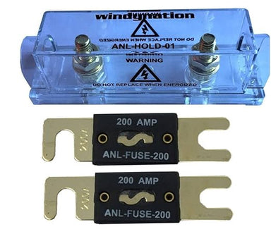 Ben's Deals Solar Accessories 2 pcs 200A ANL Fuse and Fuse Holder