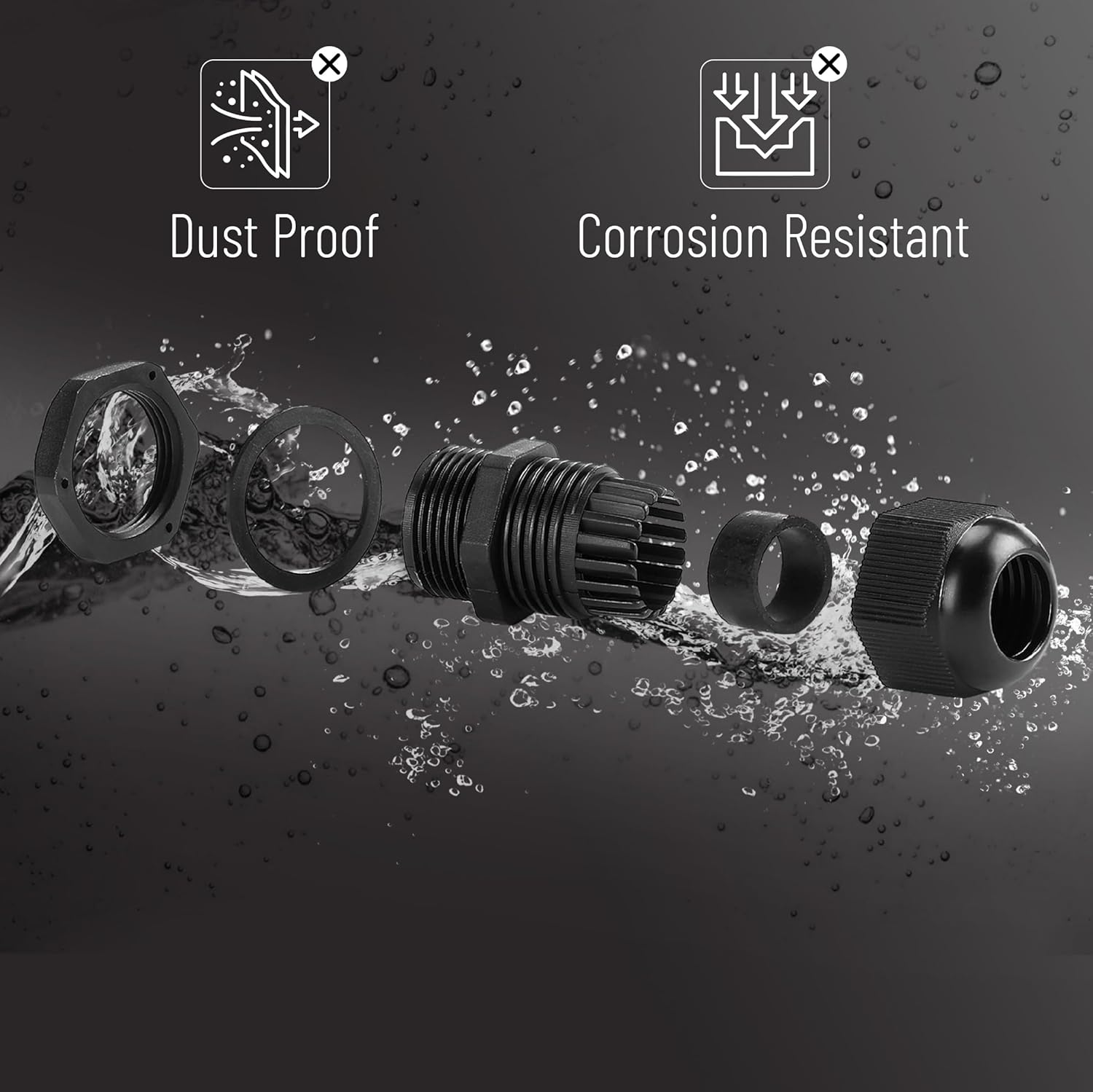 Ben's Deals Accessories Cable Gland 1"