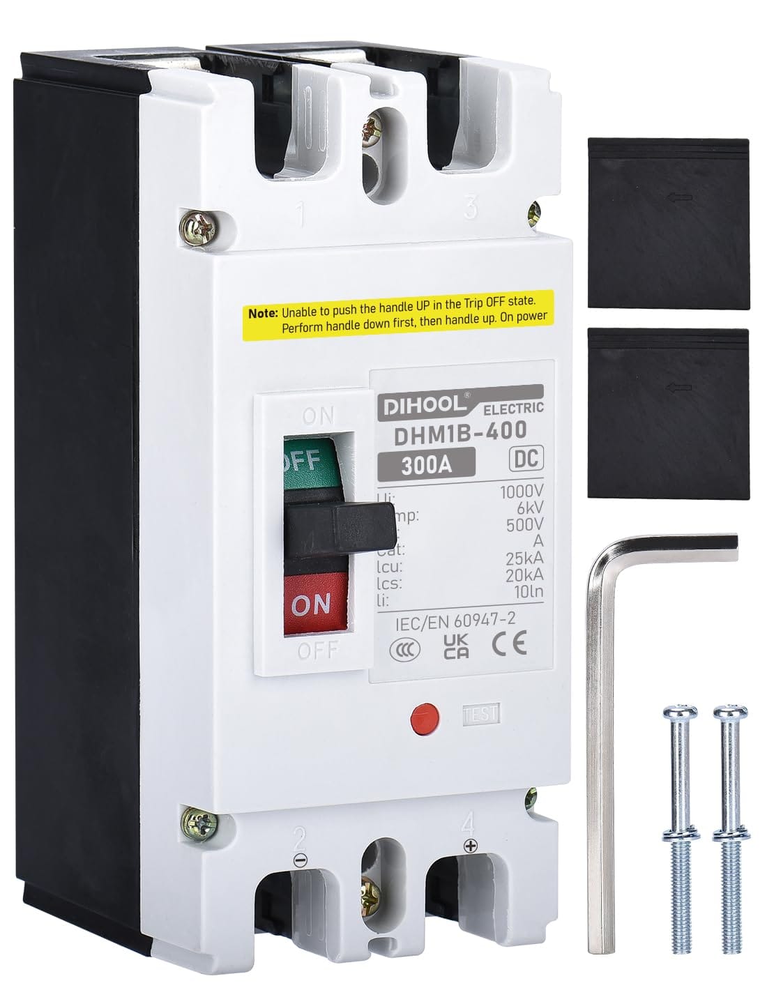 Ben's Deals Solar Power Kits Dihool 300 DC Battery Bank Disconnect Breaker