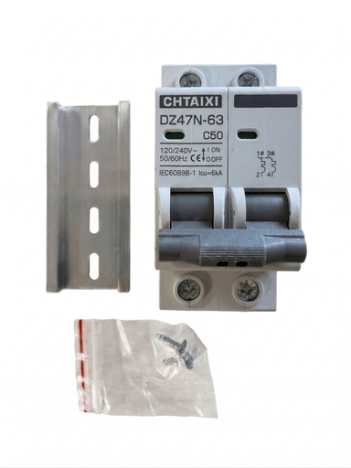 Ben's Deals Solar Power Kits Disconnect Breaker 50A 120/240V AC | In-Store Offer Only