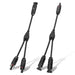 Ben's Deals Solar Accessories Eco-Worthy 12AWG 1 Pair Solar MC4 Y Parallel Branch Connectors MFF&FMM Pair