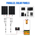 Ben's Deals Solar Accessories Eco-Worthy 12AWG 1 Pair Solar MC4 Y Parallel Branch Connectors MFF&FMM Pair
