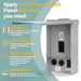 Ben's Deals Electrical Panel RV Electrical Outlet Panel with Breaker - UL Listed