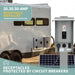 Ben's Deals Electrical Panel RV Electrical Outlet Panel with Breaker - UL Listed