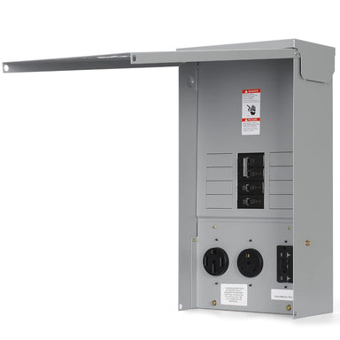 Ben's Deals Electrical Panel RV Electrical Outlet Panel with Breaker - UL Listed