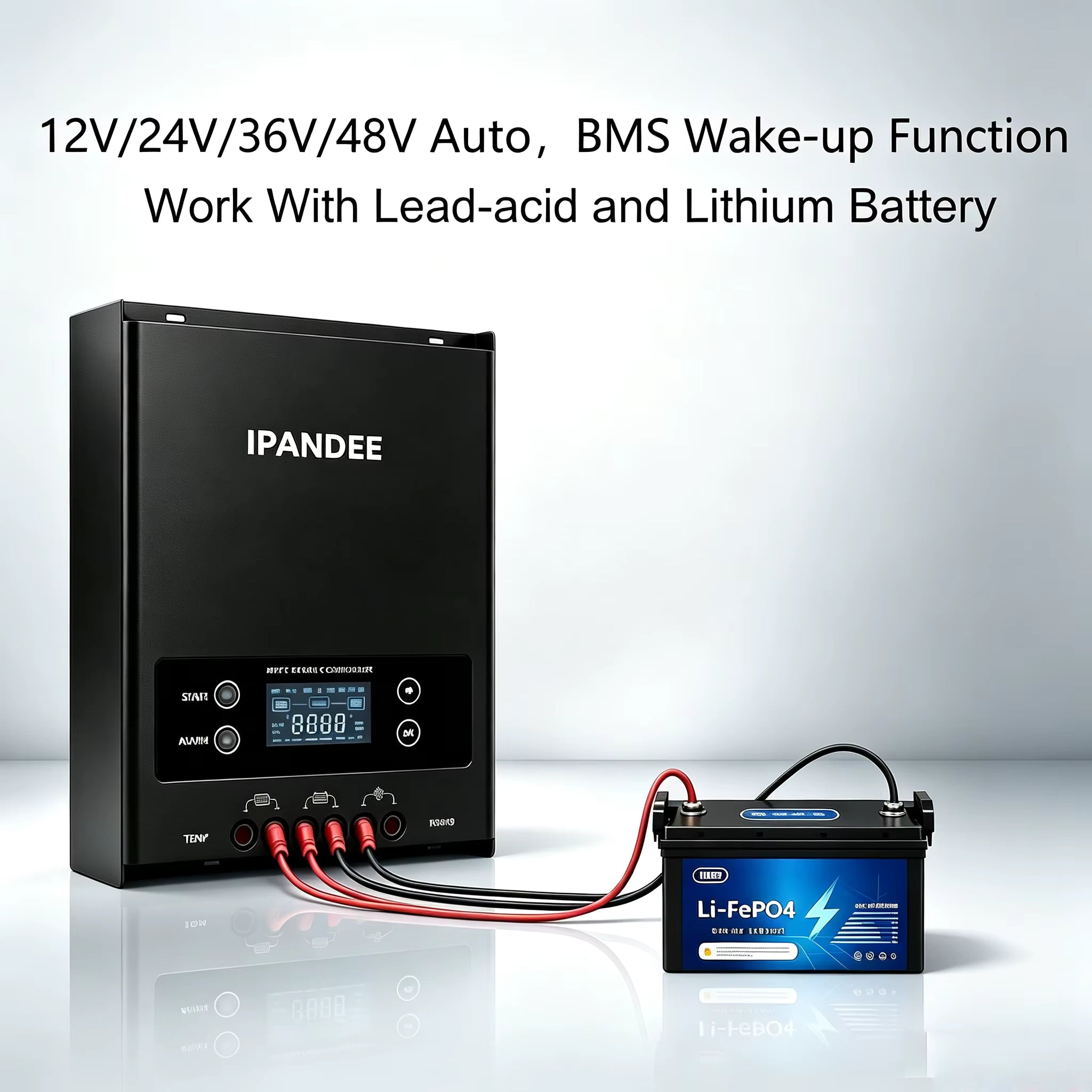 Ben's Deals Solar Charge Controllers and Inverters Ipandee 12V/24V/36V/48V Auto MPPT 60A Solar Charge Controller - In Store Offer Only