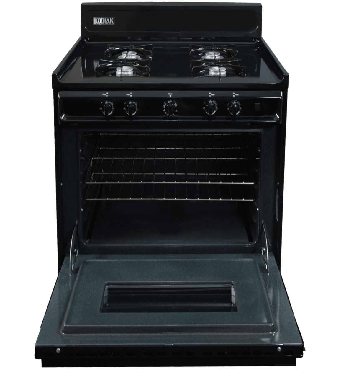 Ben&#39;s Deals Propane Range /Stove Kodiak 30&quot; Propane Range (Black) Battery Ignition with Viewing Window TLM210-CPV