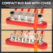 Ben's Deals Accessories One Pair Solar DC Busbars 150A 48v Rated Black and Red